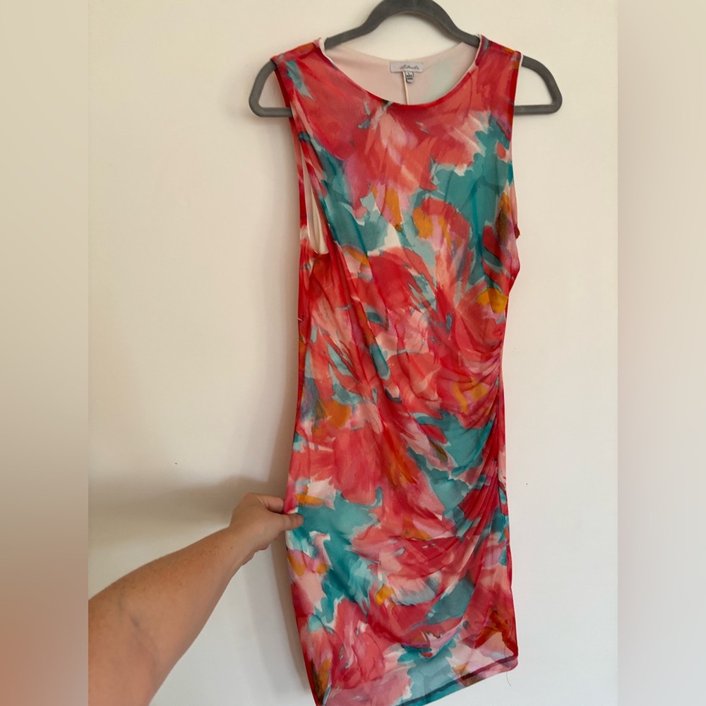 Blashe Red and White Dress